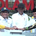 Presiden Resmikan Empat Infrastruktur Pengendali Banjir dan Pengurai Macet di Jabar