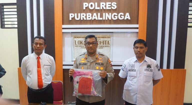 Polres Purbalingga Ringkus Ibu Pembuang Bayi di Saluran Irigasi