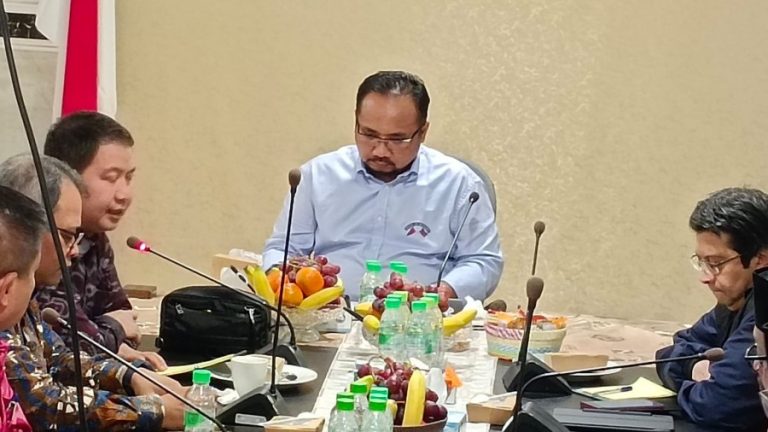 Menag pimpin Rakor Panitia Penyelenggara Ibadah Haji di Madinah, Senin (13/03).