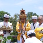Ribuan Umat Hindu Gelar Upacara Tawur Agung Kesanga di Candi Prambanan
