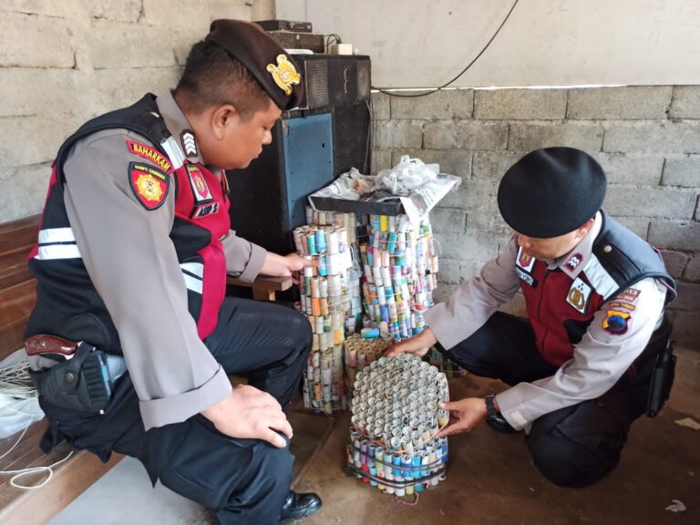 Gelar Razia, Polres Purbalingga Sita 906 Butir Petasan dari Dua Lokasi