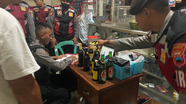 Selama Ramadhan, Jajaran Polres Brebes Gencar Razia Miras