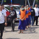 Polda Jateng Bekuk Komplotan Begal Bersenpi Sasar Taksi Online