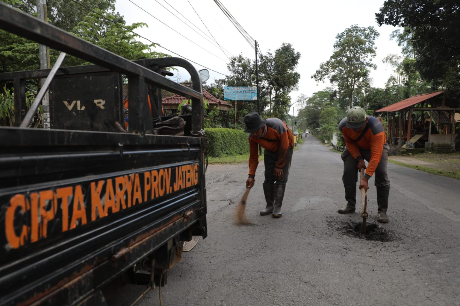 Pemprov Gencar Perbaiki Jalan Rusak Penghubung Semarang-Boyolali