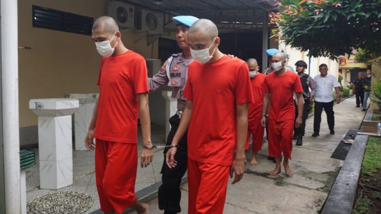 Polisi Ringkus Empat Tersangka Kasus Penyalahgunaan Narkotika
