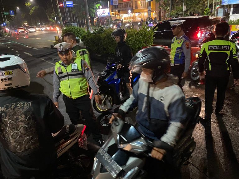 Masih Nekat Gunakan Knalpot Brong, 27 Motor Diamankan Polisi