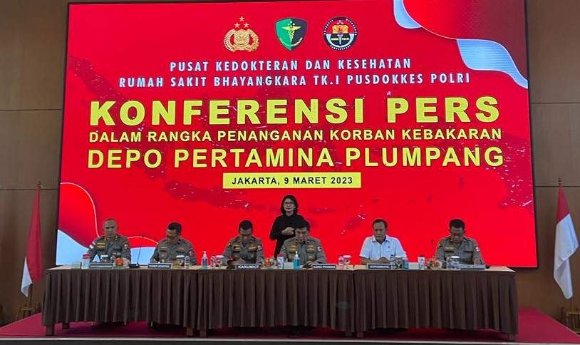 Tim DVI Polri Rampung Identifikasi 15 Jenazah Korban Kebakaran Depo Pertamina