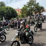 Ratusan Babinsa Jajal Motor Dinas Baru Pemberian dari Kemhan