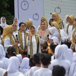 Gerakan Sekolah Sehat, Ibu Negara dan OASE KIM Ajak Siswa SD Terapkan Permainan Tradisional 