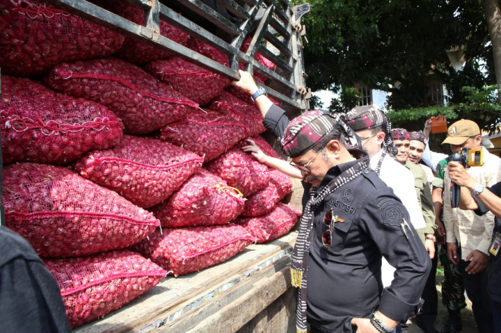 Sambut HBKN, Kementan dan Kemendag Amankan Stok dan Harga Bawang Merah