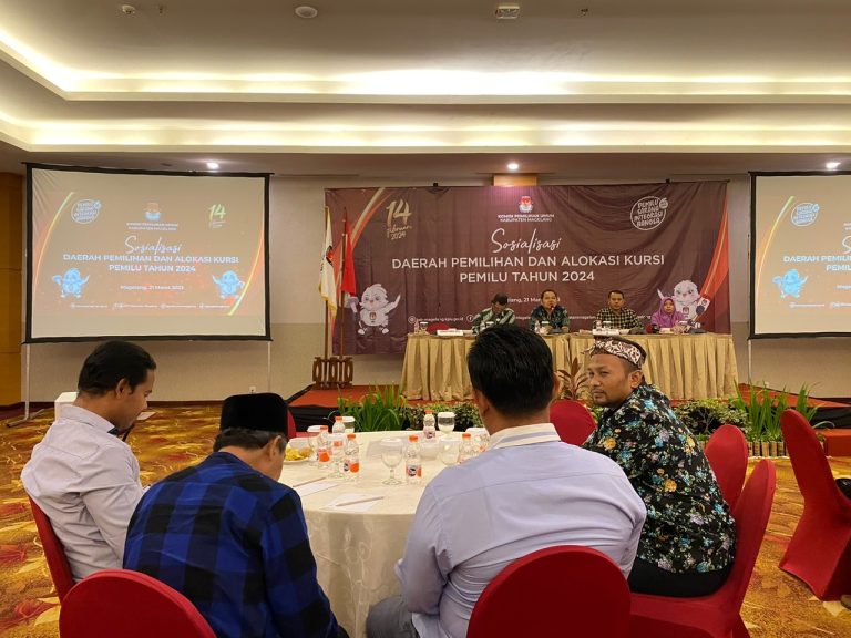 Bawaslu Magelang Awasi Rancangan Alokasi Kursi dan Dapil Pemilu