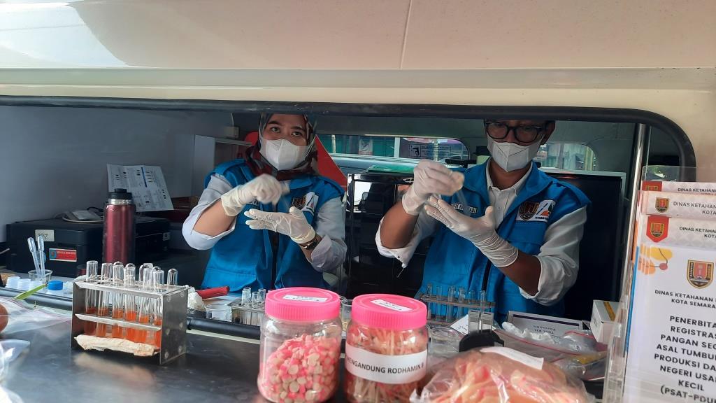 Diuji di Mobil Lab, Dishanpan Temukan Bahan Pangan Mengandung Zat Berbahaya