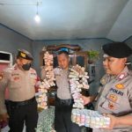 Razia Pekat, Polres Tegal Sita Ratusan Petasan Siap Pakai