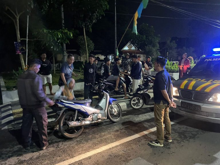 Akibat Pengaruh Medsos, 10 Anak Muda Hendak Perang Sarung Diamankan Polsek Jebres