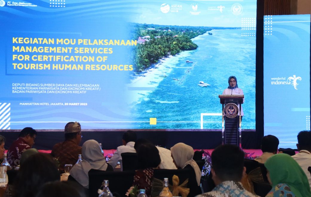 Kemenparekraf Targetkan 45 Ribu Pekerja Pariwisata Tersertifikasi Kompetensi pada 2023