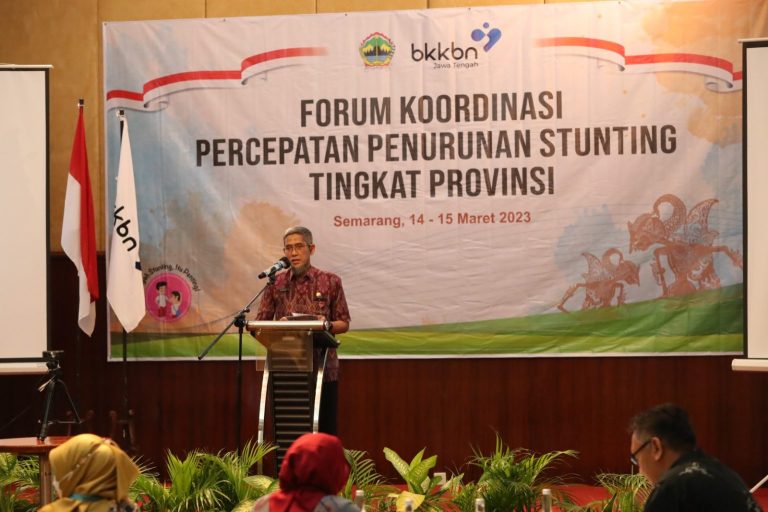 Percepat Penurunan Stunting, Sekda Jateng: Jangan Jalan Sendiri-sendiri