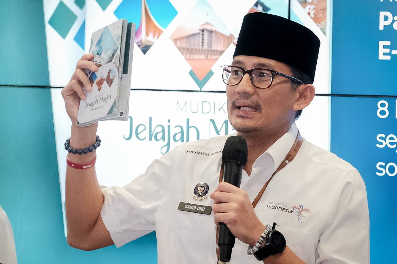 Sambut Lebaran, Kemenparekraf Luncurkan E-Booklet Mudik Jelajah Masjid #DiIndonesiaAja