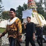 Pesan Moral Gunungan Katil SMKN 1 Kandeman, Saat Tradisi Punggahan