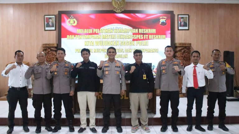 Tantangan Lebih Besar, Polres Blora Gelar Pelatihan Penanganan Tindak Pidana Pemilu