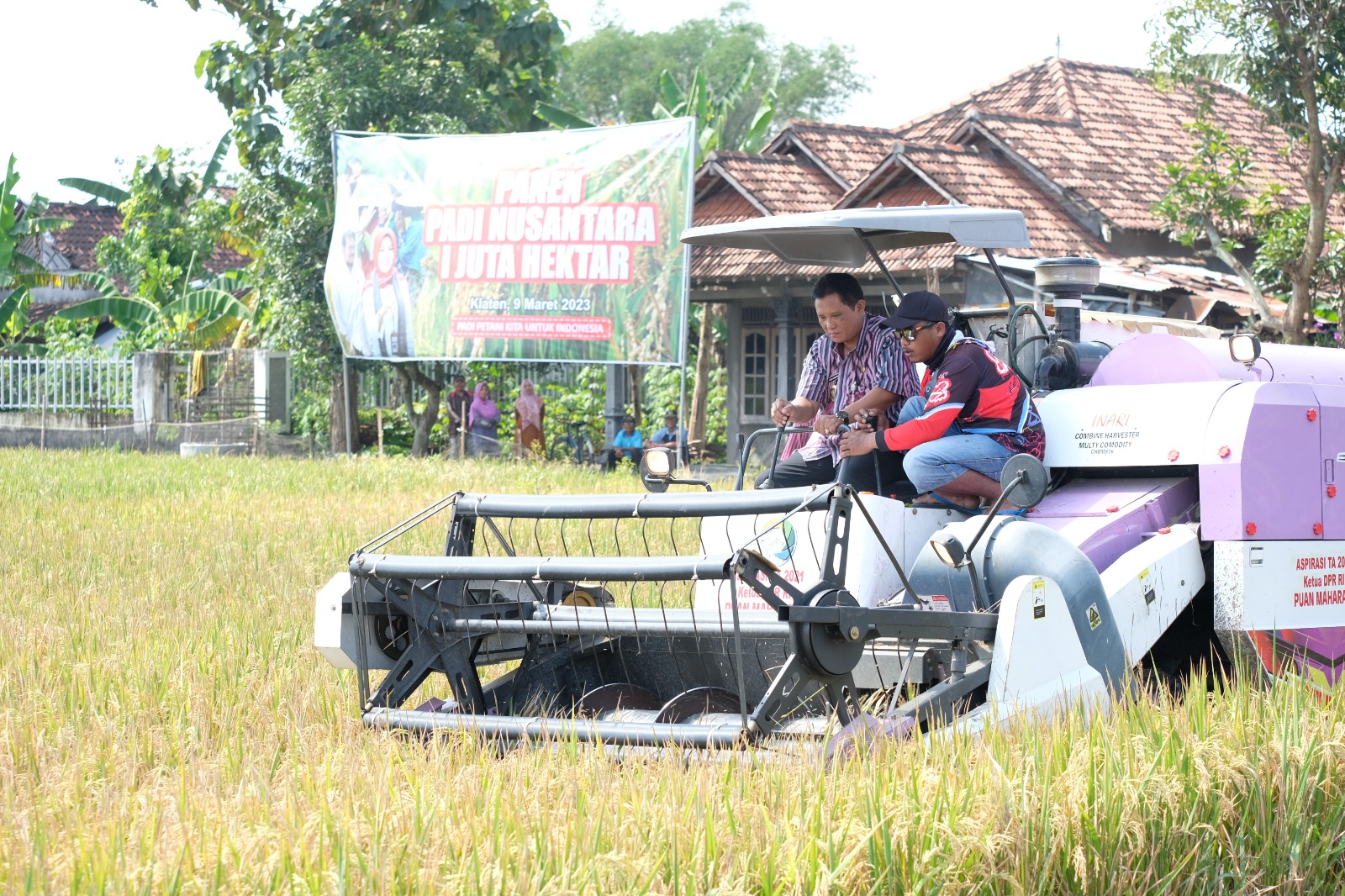 Panen Padi Nusantara Kukuhkan Klaten Jadi Daerah Penyanggah Pangan