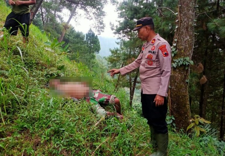 Pria Paruh Baya Ditemukan Tak Bernyawa di Hutan Lebakbarang