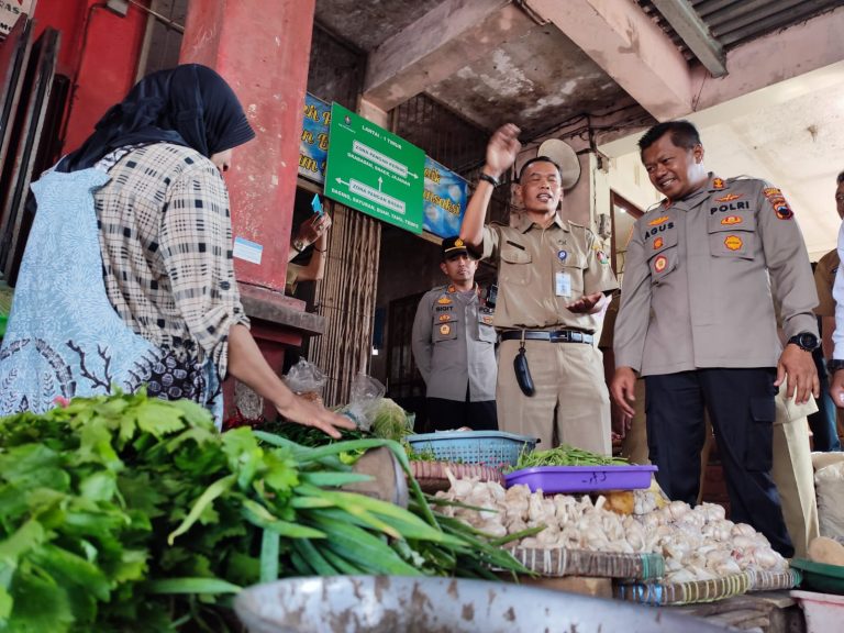 Satgas Pangan Turun ke Pasar Tradisional, Dipastikan Stok Masih Aman