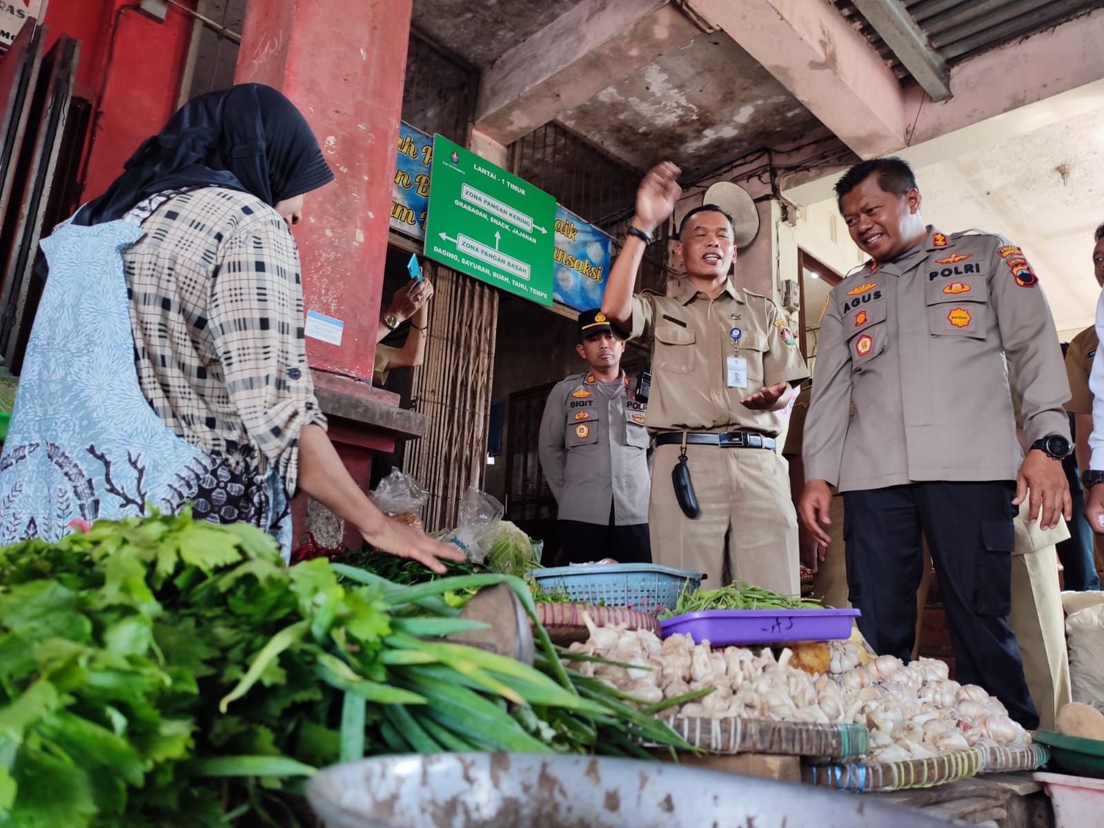 Satgas Pangan Turun ke Pasar Tradisional, Dipastikan Stok Masih Aman