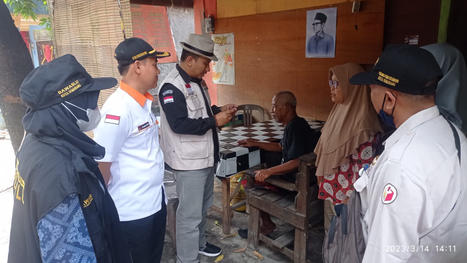 Bawaslu Kota Semarang Patroli hingga Wilayah Perbatasan Kendal
