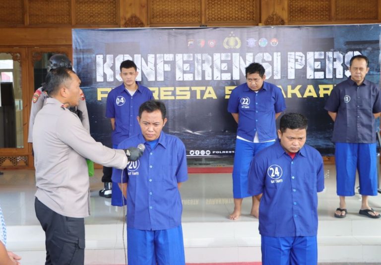 Satreskrim Polresta Surakarta Bekuk Tiga Pelaku Pembobolan ATM dengan Tusuk Gigi