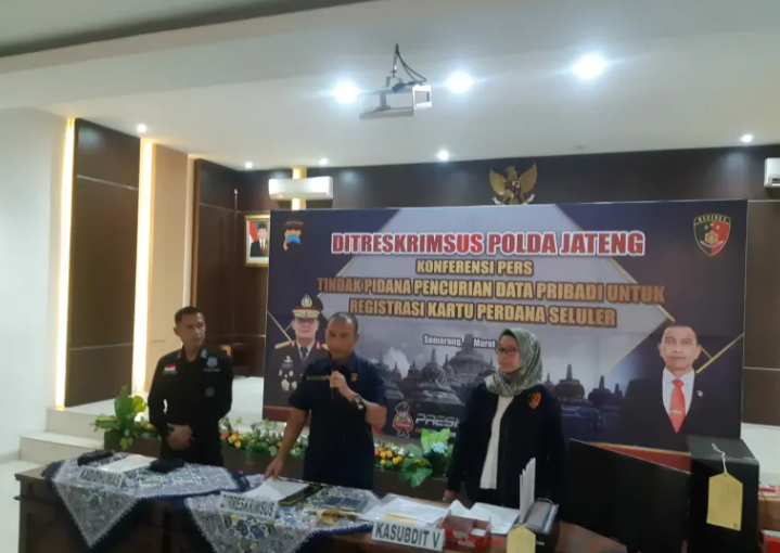 Registrasi Kartu Perdana dengan NIK dan NKK Orang Lain, KA Diamankan Polda Jateng