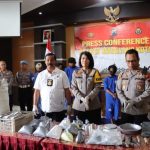 Polres Magelang Kota Amankan 6 Penjual dan 29 Kg Bubuk Mercon Siap Edar