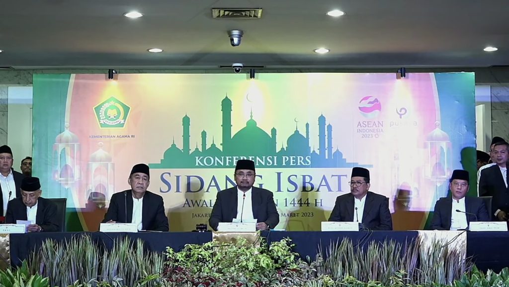 Pemerintah Menetapkan 1 Ramadan 1444H Jatuh Pada Kamis, 23 Maret 2023