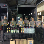 Intensif Operasi Pekat, Polresta Pati Sita Puluhan Botol Miras Berbagai Merk