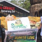 Semarang Zoo Terima Bantuan Pakan Satwa dari Yayasan Mother Sunita Love
