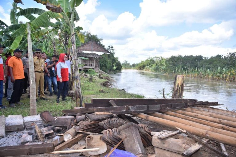 Gandeng Baznas, Pemkab akan Bangun Rumah Korban Abrasi Bengawan Solo