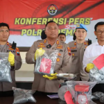 Satreskrim Polres Demak Tangkap 4 Penjual dan Sita Puluhan Kilogram Bubuk Petasan