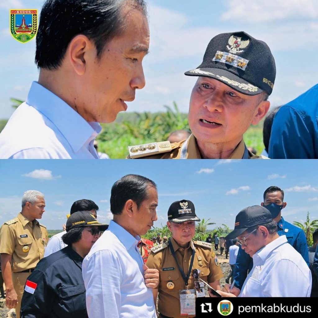 Curhat, Bupati Kudus Minta Sejumlah Hal ke Presiden Jokowi