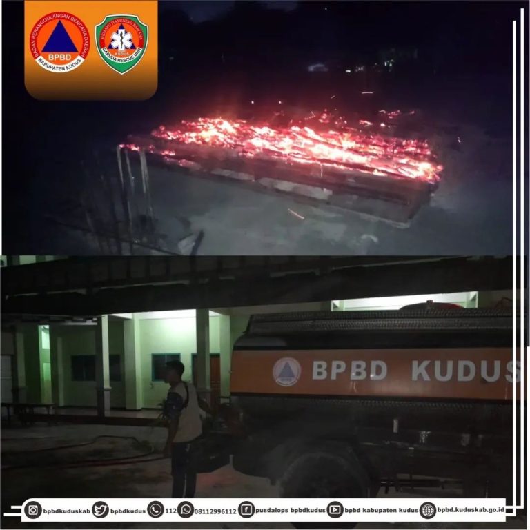 Bara Api Tertiup Angin, Ponpes Maahid Terbakar