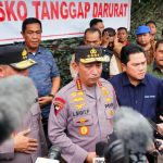 Kapolri Tinjau Lokasi Kebakaran Depo BBM Plumpang