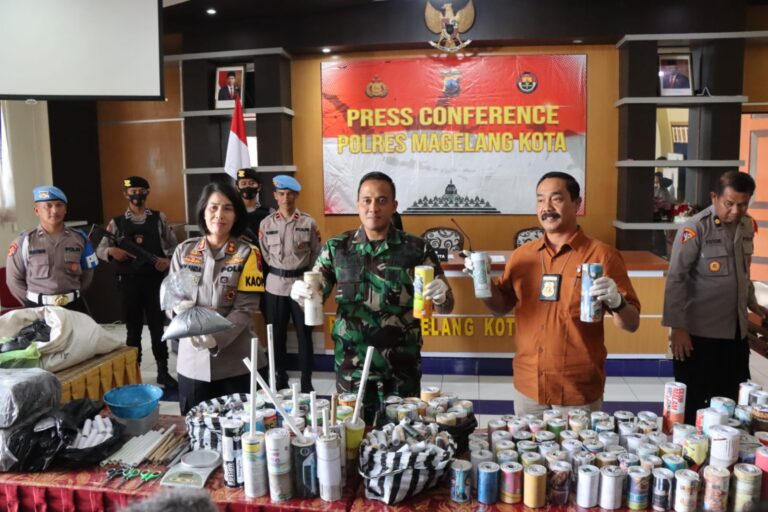 Polisi Amankan 100 Kilogram Bahan Mercon, 1 Pelaku Ditangkap