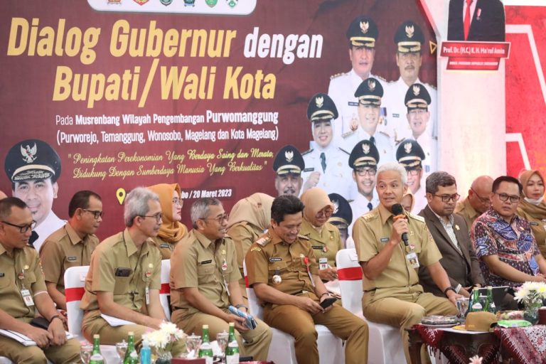 Ganjar Tekankan Pembangunan Daerah Tidak Melulu Hanya Fisik