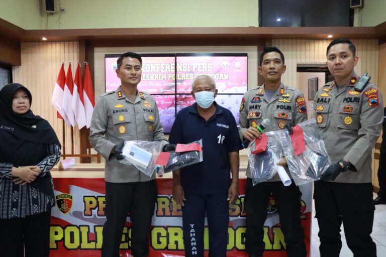 Nekat Curi Hp Teman, Lansia Asal Kradenan Terancam Dibui
