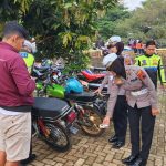Polisi Tindak Puluhan Motor Brong di Waduk Gunungrowo