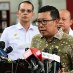 Kepala Bapanas Arief Prasetyo Adi memberikan keterangan pers, di Kompleks Istana Kepresidenan, Jakarta Rabu (15/03) siang.