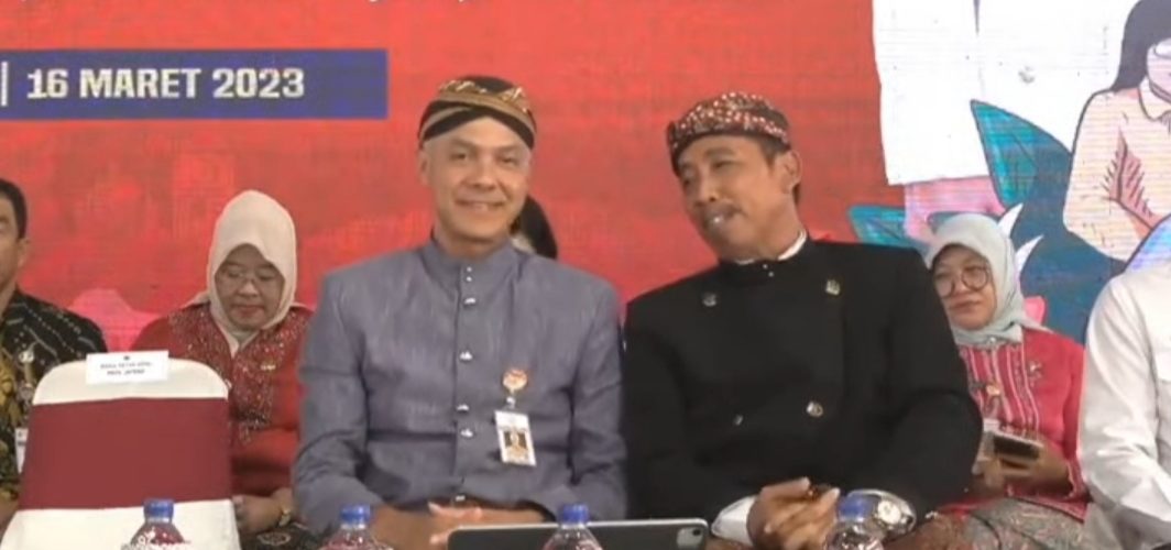 Kepada Ganjar, Bupati Hafidz Usul Pengembangan Taman Kartini, Perbaikan Jalan dan Normalisasi Sungai
