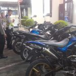 Polsek Juwana Kandangkan Belasan Motor Berknalpot Brong