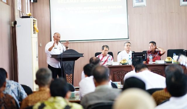 Pati Langganan Banjir, Bappeda Gelar FGD Penanganan Bencana