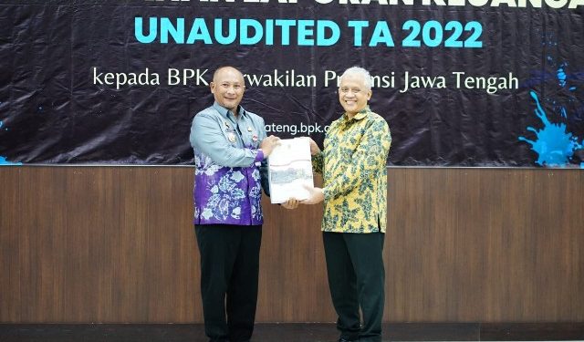 Pemkab Pati Serahkan Laporan Keuangan, BPK Apresiasi Ketepatan Waktu