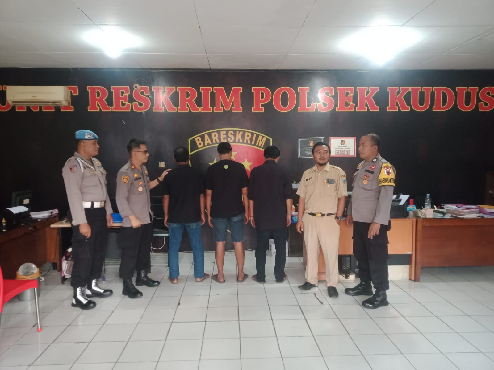 Palak Pedagang di Arena Dandangan, Tiga Preman Diringkus Polisi