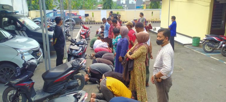 Polisi Amankan Belasan Pemuda yang Bangunkan Sahur Warga